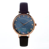 Womens Rhinestone Accented Fashion Watch