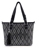 Sparkling Rhinestone Shopper Tote