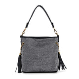 Sparkling Rhinestone Hobo Handbag