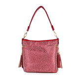 Sparkling Rhinestone Hobo Handbag