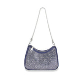 Rhinestone Sparkler Hobo Handbag