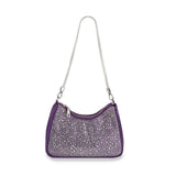 Rhinestone Sparkler Hobo Handbag