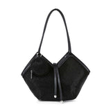 Rhinestone Covered Shoulder Bag Set