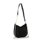 Rhinestone Accented Petite Shoulder Bag
