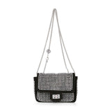 Petite Rhinestone Evening Shoulder Bag
