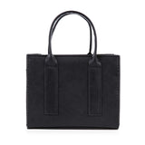 Petite Rhinestone Accented Hand Tote