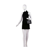 Petite Rhinestone Accented Hand Tote