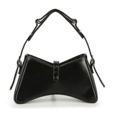 Unique Front Flap Small  Shoulder Bag