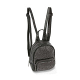 Ultra Petite Rhinestone Front Pocket Backpack