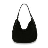 Classic Genuine Leather Hobo Handbag