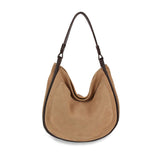 Classic Genuine Leather Hobo Handbag