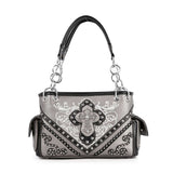 Western Rhinestone Cross Handbag