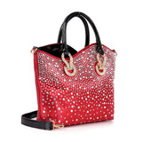 Rhinestone Ombre Design Elegant Tote