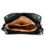 Layered Rhinestone Fashion Handbag