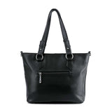 Rhinestone Signature Print Classic Tote Bag