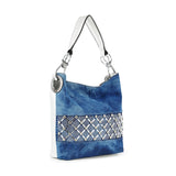 Rhinestone Bling Fashion Hobo Handbag