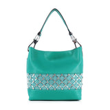 Rhinestone Bling Fashion Hobo Handbag