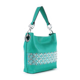 Rhinestone Bling Fashion Hobo Handbag