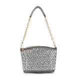 Rhinestone Covered Unique Crossbody Hobo