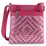 Rhinestone Covered Crossbody Sling