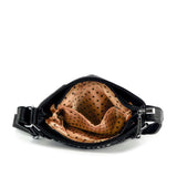 Leopard Print Sparkling Stone Crossbody Sling