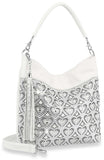 Heart Design Hobo Handbag