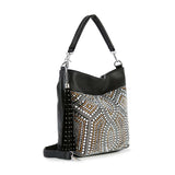 Rhinestone Bling Design Hobo Handbag