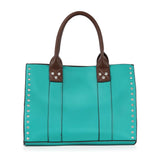 Accessorized Twist-Lock Handbag