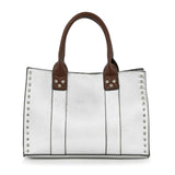 Accessorized Twist-Lock Handbag