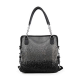 Stunning Ombre Rhinestone Shoulder Bag