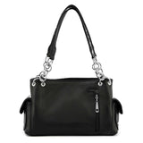 Playing Card Emblems Design Rhinestone Handbag