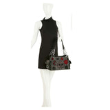 Playing Card Emblems Design Rhinestone Handbag