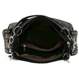 Playing Card Emblems Design Rhinestone Handbag