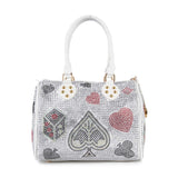 Rhinestone Gaming Design Satchel