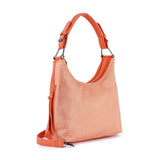 Rhinestone Accented Hobo Handbag
