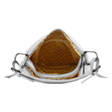 Rhinestone Accented Hobo Handbag
