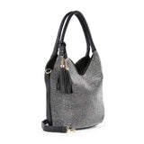 Stunning Sparkling Tall Shoulder Bag