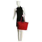 Belted Rhinestone Covered Tote Handbag