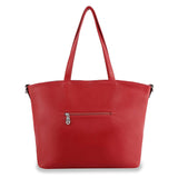 Belted Rhinestone Covered Tote Handbag