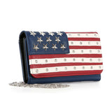 American Flag Classic Style Wallet Crossbody