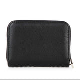 Rhinestone Butterfly Design Petite Zip Around Wallet