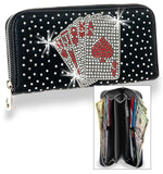 Playing Cards Accordion Wallet