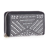 Rhinestone Design Accordion Fashion Wallet