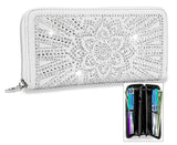 Boho Bling Accordion Wallet