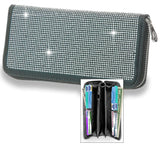 Dazzling Accordion Wallet - Black