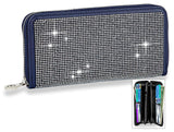 Dazzling Accordion Wallet - Navy