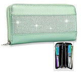 Sparkling Stone Accordion Wallet