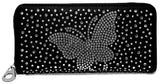 Rhinestone Butterfly Design Accordion Wallet