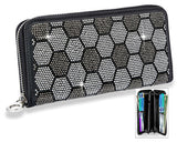 Unique Rhinestone Pattern Fashion Wallet