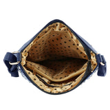 Studded Rhinestone Crossbody Sling